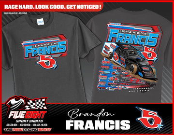 Brandon Francis 2026 5F Modified T-Shirt - ADULT