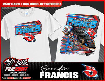 Brandon Francis 2026 5F Modified T-Shirt - YOUTH