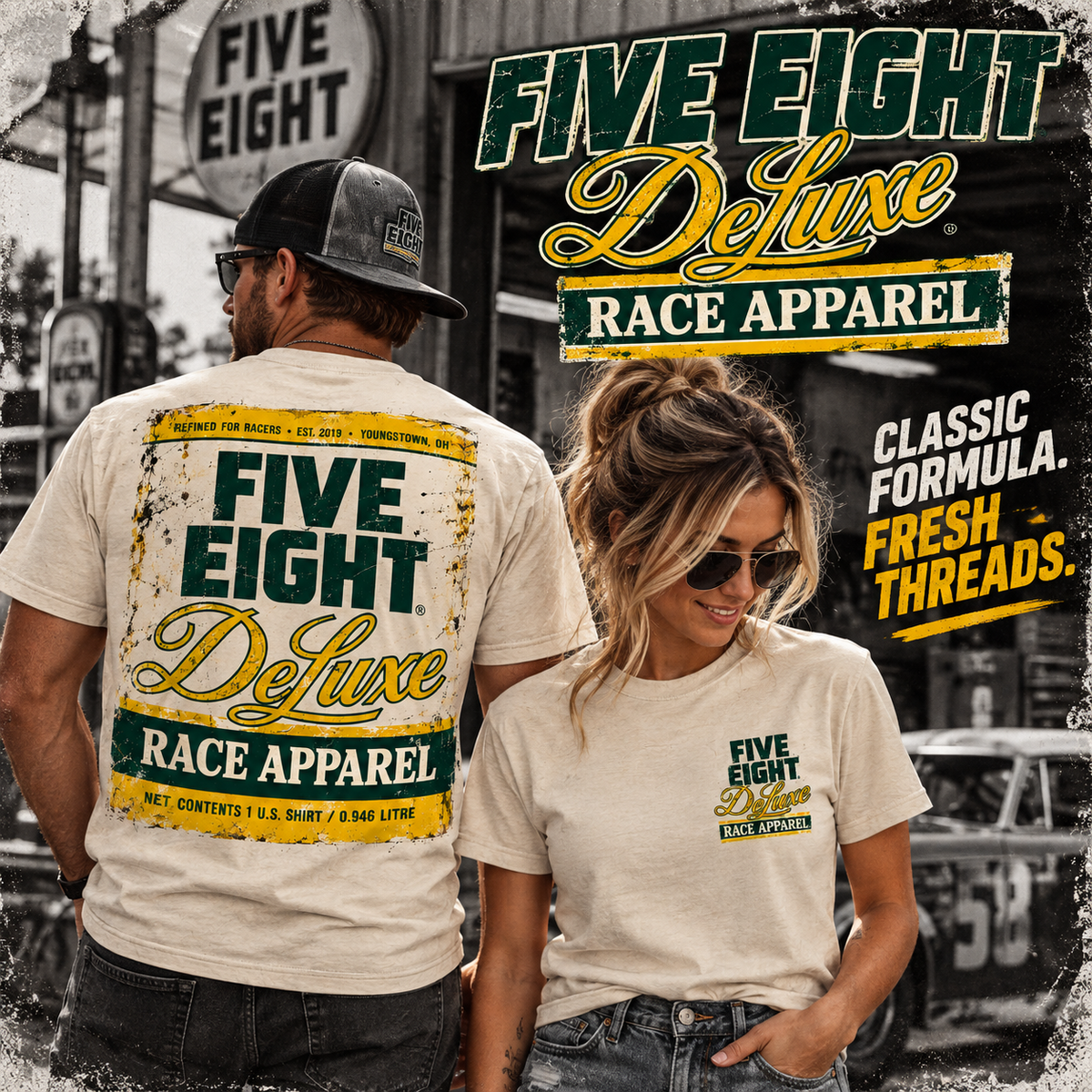 Five Eight Deluxe racing T-shirt