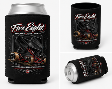Five Eight Sprint Car Koozie - 12 ounce