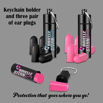 Brielle Stern Racing Ear Plug Holder Keychain