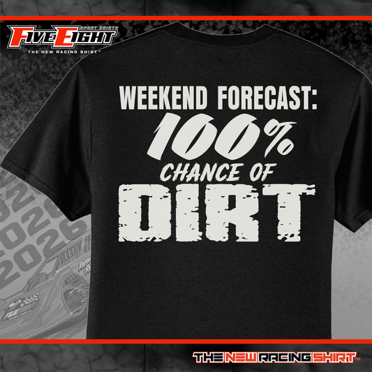 Weekend Forecast: Chance of Dirt.