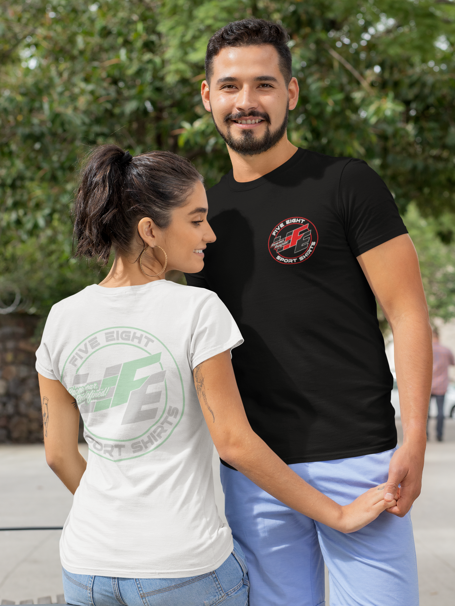 Five Eight Sport Shirt – “Racewear Redefined” Logo Tee